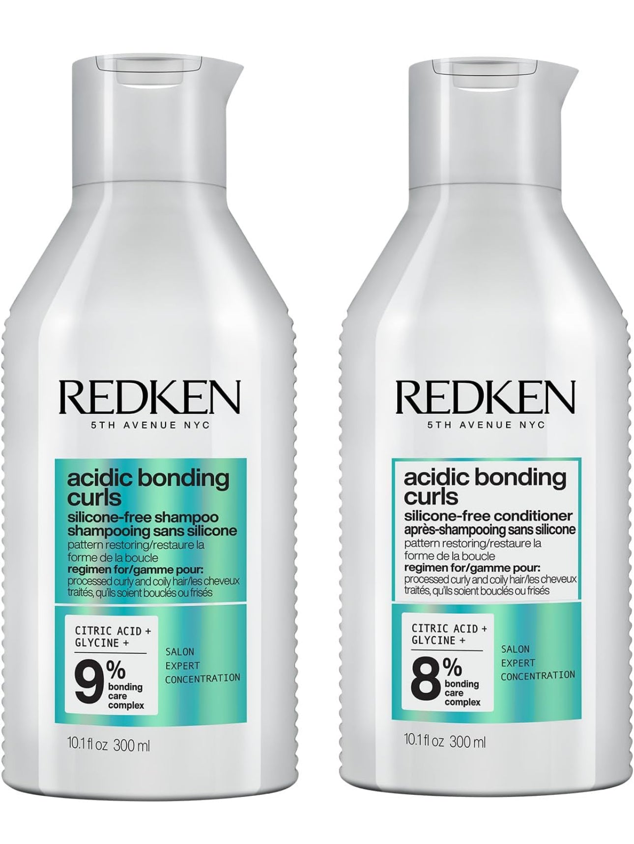 REDKEN Acidic Bonding Curls Shampoo & Conditioner Set For Coily and Curly Hair